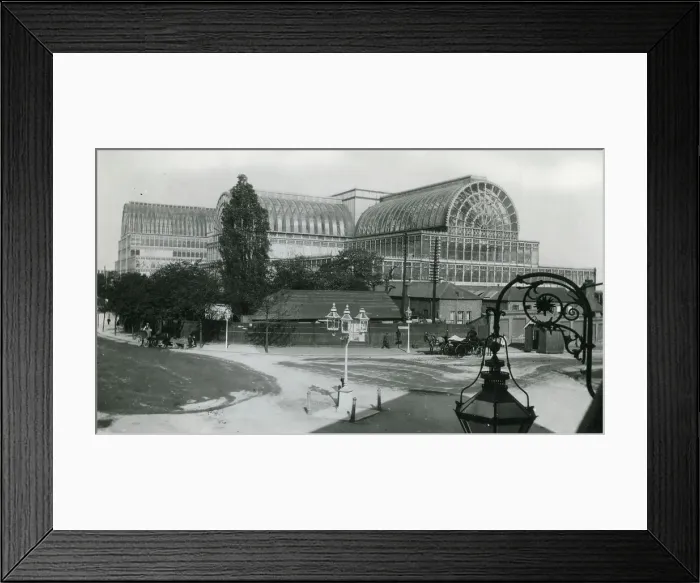 Framed Print : The Crystal Palace Sydenham South London 1900 Framed Print : The Crystal Palace Sydenham South London 1900