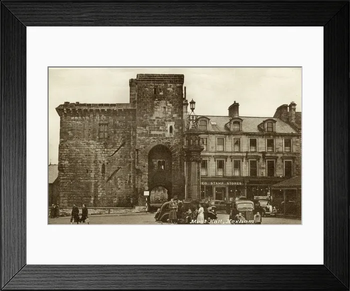Framed Print : Moot Hall, Hexham, Northumberland Framed Print : Moot Hall, Hexham, Northumberland