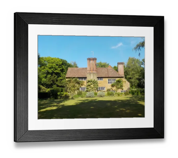 Framed Print : Munstead Wood and Gardens - home of Gertrude Jekyll Framed Print : Munstead Wood and Gardens - home of Gertrude Jekyll