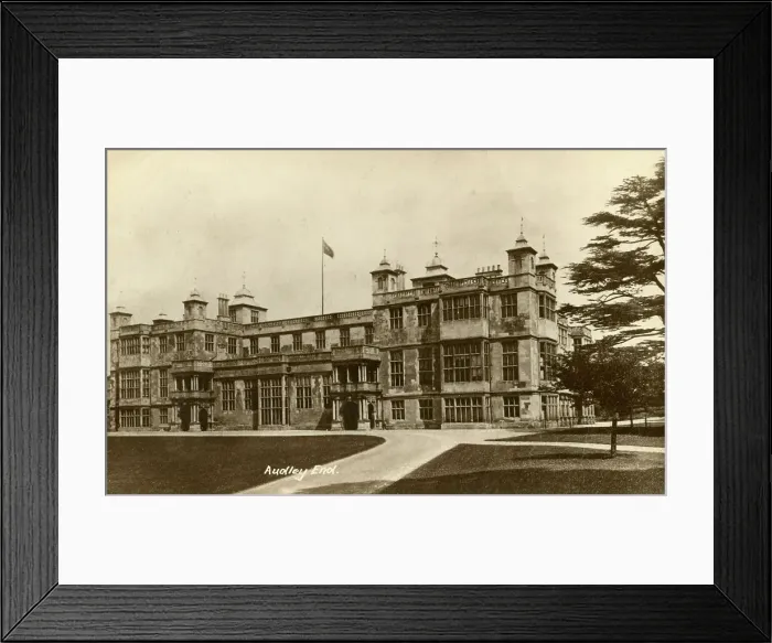 Framed Print : Audley End Suffolk Photo Postcard Published By Framed Print : Audley End Suffolk Photo Postcard Published By