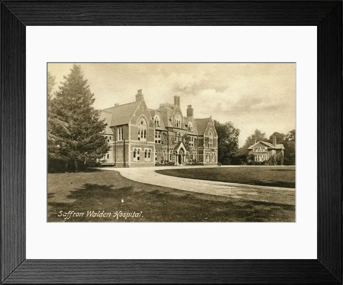 Framed Print : Saffron Walden Hospital, Essex Framed Print : Saffron Walden Hospital, Essex
