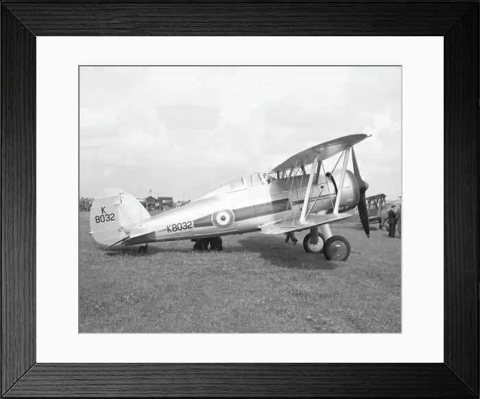 Framed Print : Gloster Gladiator K8032 Framed Print : Gloster Gladiator K8032
