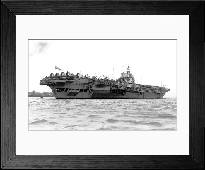 Framed Print : HMS Indomitable 92