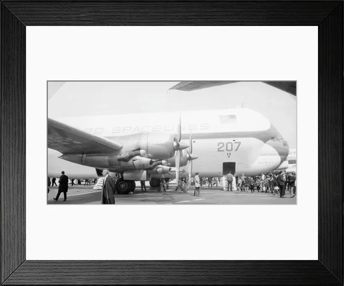 Framed Print : Aero Spacelines B-377MG Mini-Guppy N1037V Framed Print : Aero Spacelines B-377MG Mini-Guppy N1037V