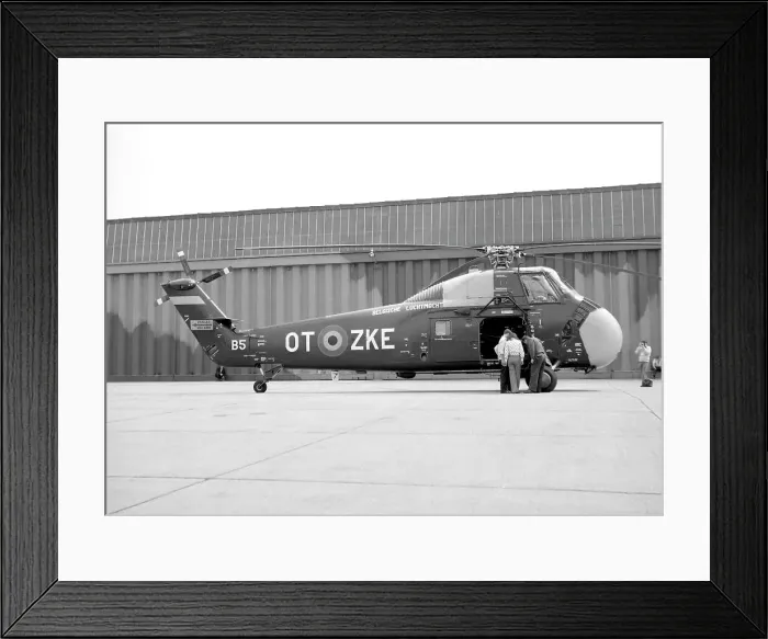 Framed Print : Sud Aviation-Sikorsky HSS-1 Seabat OT-ZKE - B5 Framed Print : Sud Aviation-Sikorsky HSS-1 Seabat OT-ZKE - B5