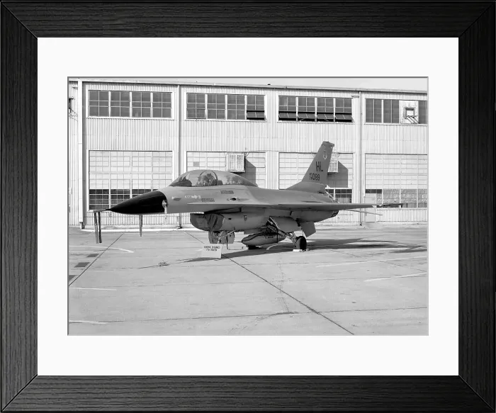 Framed Print : General Dynamics F-16B 78-0089 Framed Print : General Dynamics F-16B 78-0089
