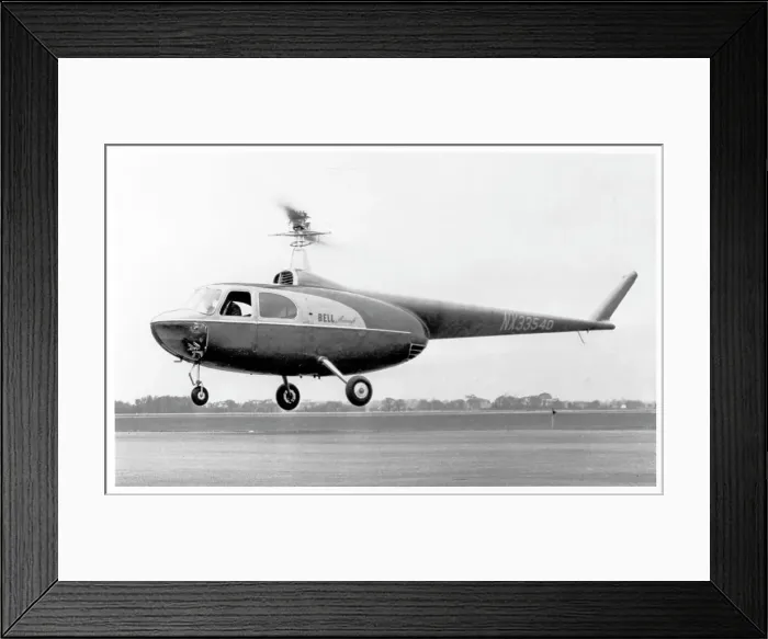 Framed Print : Bell Model 42 NX33540 Framed Print : Bell Model 42 NX33540