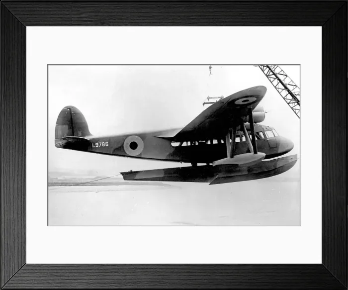 Framed Print : Short Scion Senior float-plane L9786 Framed Print : Short Scion Senior float-plane L9786