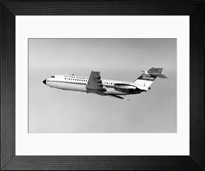 Framed Print : BAC One-Eleven 475 G-ASYD Framed Print : BAC One-Eleven 475 G-ASYD
