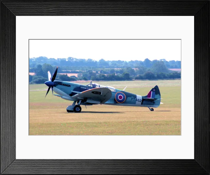 Framed Print : Supermarine Spitfire T Mk. IX G-CTIX - PT462 Framed Print : Supermarine Spitfire T Mk. IX G-CTIX - PT462