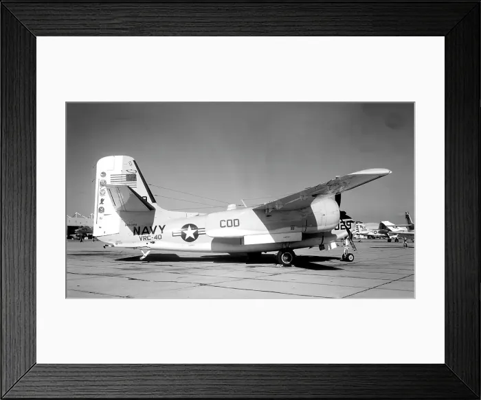 Framed Print : Grumman C-1A Trader 146029 Framed Print : Grumman C-1A Trader 146029