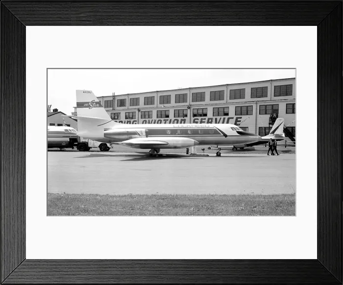 Framed Print : Lockheed JetStar N329J (1st prototype) Framed Print : Lockheed JetStar N329J (1st prototype)
