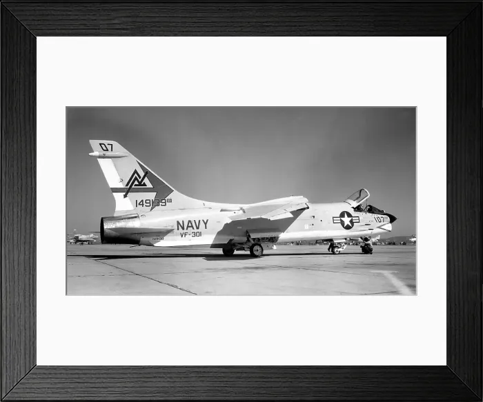 Framed Print : Vought F-8J Crusader 149139 Framed Print : Vought F-8J Crusader 149139