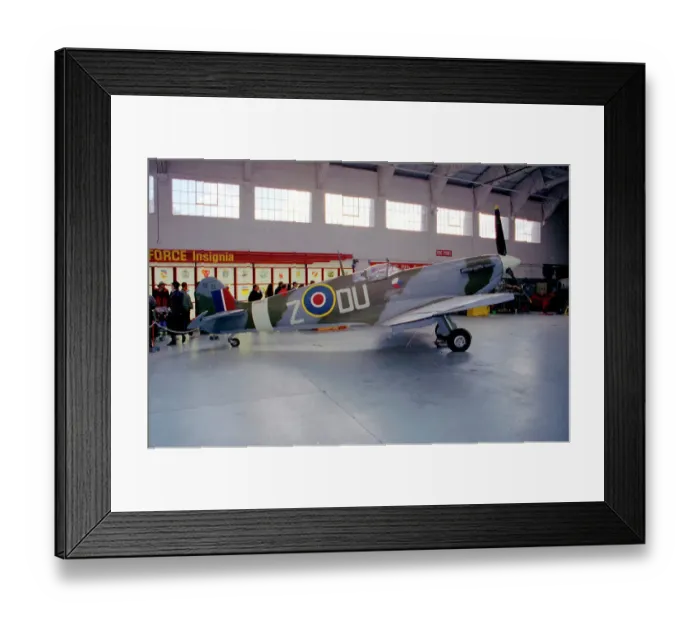 Framed Print : Supermarine Spitfire LF Mk. VC G-BUWA - AR614 Framed Print : Supermarine Spitfire LF Mk. VC G-BUWA - AR614