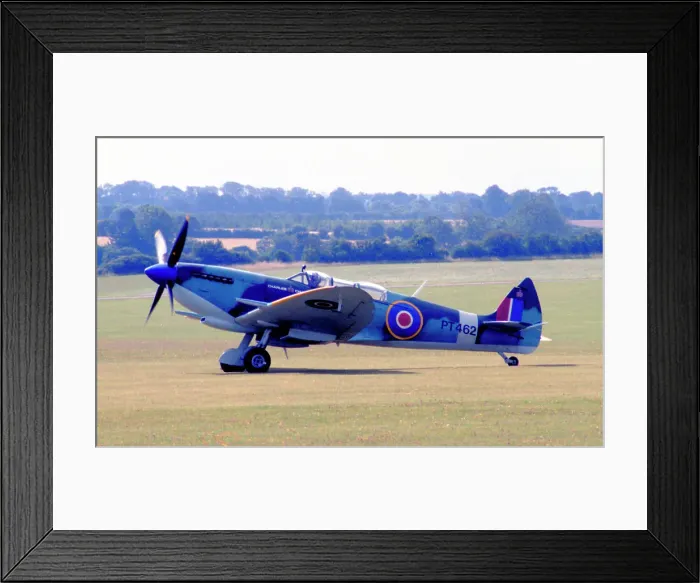 Framed Print : Supermarine Spitfire Mk HF Mk. IXe G-CTIX - PT462 Framed Print : Supermarine Spitfire Mk HF Mk. IXe G-CTIX - PT462