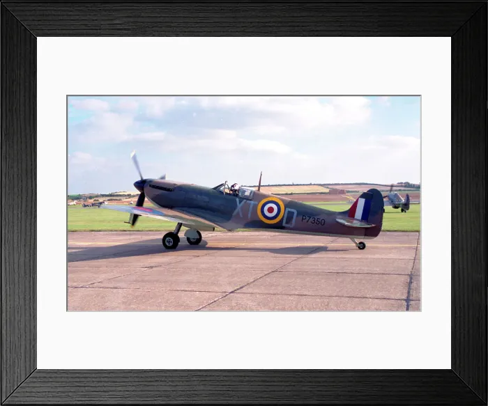 Framed Print : Supermarine Spitfire Mk Iia G-AWIJ - P7350 Framed Print : Supermarine Spitfire Mk Iia G-AWIJ - P7350
