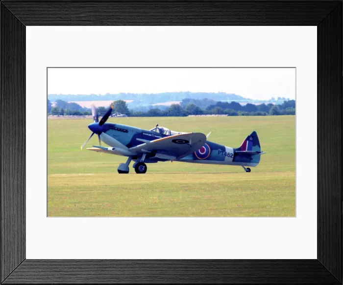 Framed Print : Supermarine Spitfire Mk HF Mk. IXe G-CTIX - PT462 Framed Print : Supermarine Spitfire Mk HF Mk. IXe G-CTIX - PT462