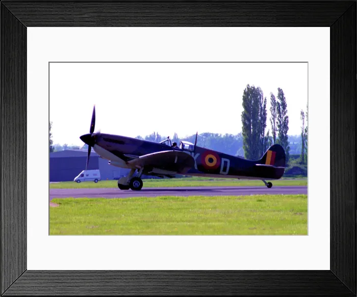 Framed Print : Supermarine Spitfire LF Mk. IXc G-ASJV - MH434 Framed Print : Supermarine Spitfire LF Mk. IXc G-ASJV - MH434