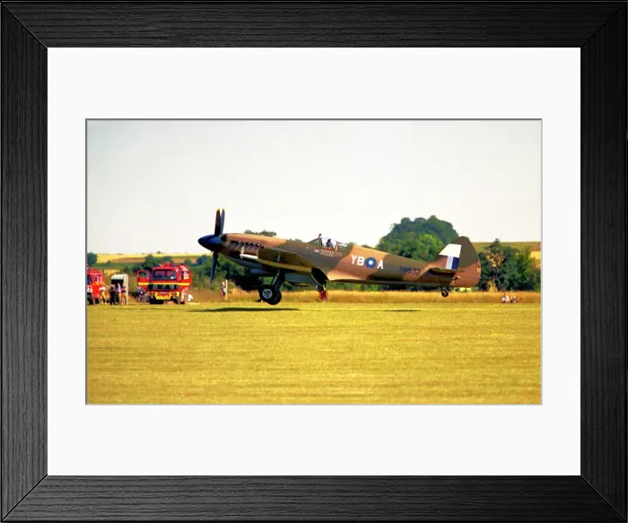Framed Print : Supermarine Spitfire F Mk. XIVc G-WWII - SM832