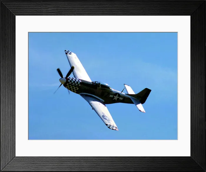 Framed Print : Commonwealth Aircraft CA-18 Mustang Mk. 22 G-HAEC