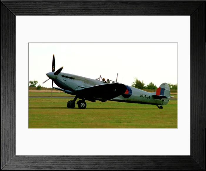 Framed Print : Supermarine Spitfire LF Mk. IXc G-ASJV - MH434 Framed Print : Supermarine Spitfire LF Mk. IXc G-ASJV - MH434
