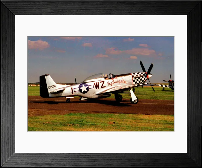 Framed Print : Commonwealth Aircraft CA-18 Mustang Mk. 22 G-HAEC Framed Print : Commonwealth Aircraft CA-18 Mustang Mk. 22 G-HAEC
