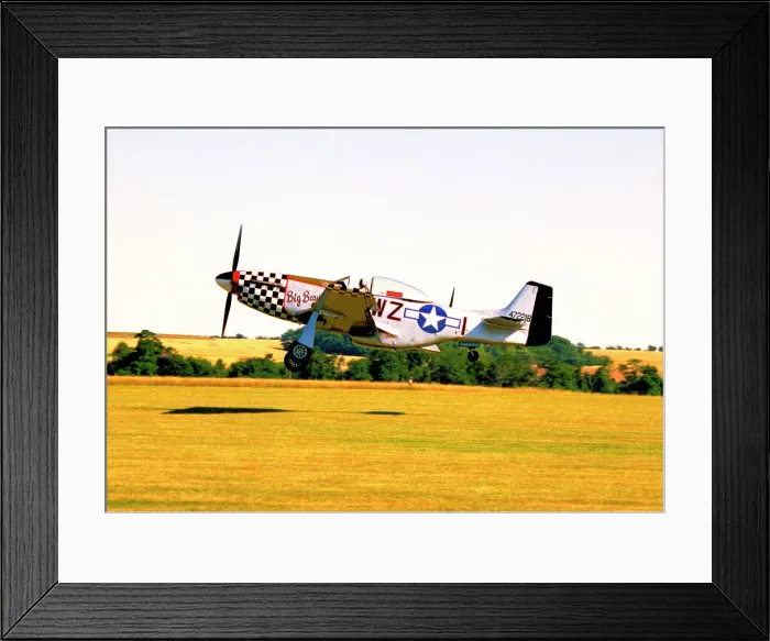 Framed Print : Commonwealth Aircraft CA-18 Mustang Mk. 22 G-HAEC Framed Print : Commonwealth Aircraft CA-18 Mustang Mk. 22 G-HAEC