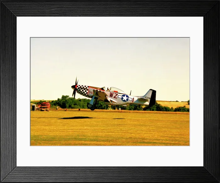Framed Print : Commonwealth Aircraft CA-18 Mustang Mk. 22 G-HAEC Framed Print : Commonwealth Aircraft CA-18 Mustang Mk. 22 G-HAEC