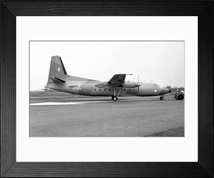 Framed Print : Fokker F-27-500 Friendship PH-FPW Framed Print : Fokker F-27-500 Friendship PH-FPW