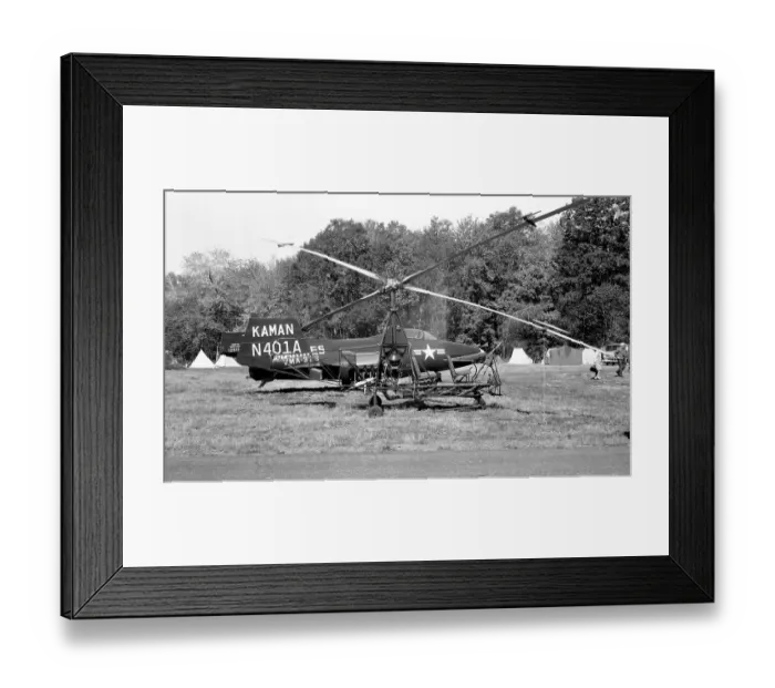 Framed Print : Kaman K-225 N401A