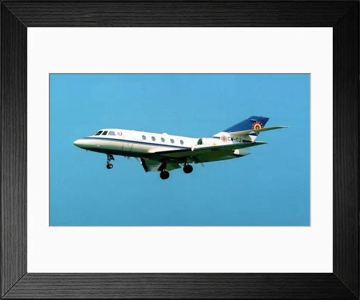 Framed Print : Dassault Falcon 20 CM-02 Framed Print : Dassault Falcon 20 CM-02