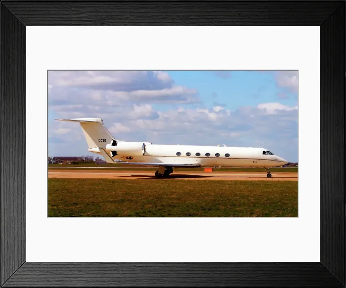 Framed Print : Gulfstream Aerospace C-37A 01-0030 Framed Print : Gulfstream Aerospace C-37A 01-0030