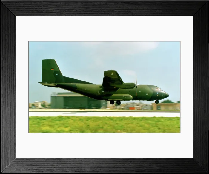 Framed Print : Transall C-160D 50+92 Framed Print : Transall C-160D 50+92