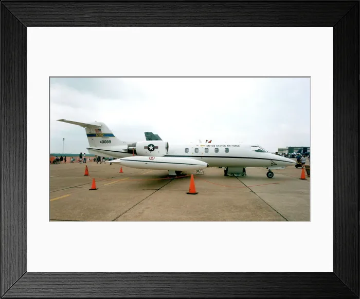 Framed Print : Gates Learjet C-21A 84-0089 Framed Print : Gates Learjet C-21A 84-0089