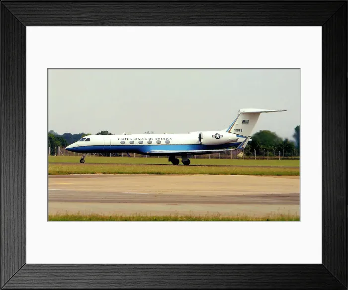Framed Print : Gulfstream Aerospace C-37A 01-0029 Framed Print : Gulfstream Aerospace C-37A 01-0029