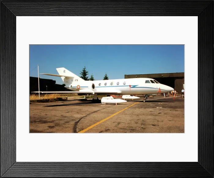 Framed Print : Dassault Falcon 20C 49 - 120-FA Framed Print : Dassault Falcon 20C 49 - 120-FA