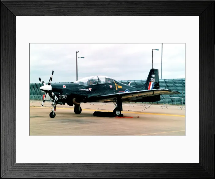 Framed Print : Short Tucano T. 1 ZF209