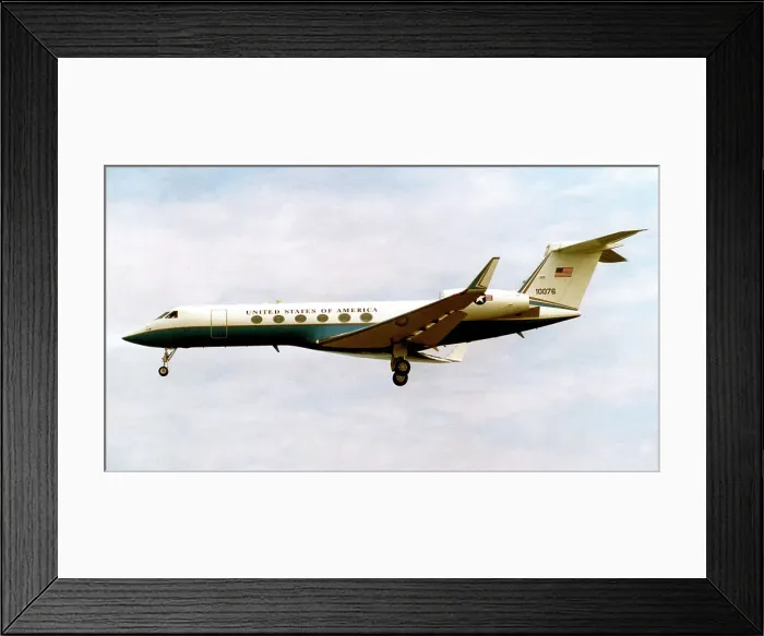 Framed Print : Gulfstream Aerospace C-37A 01-0076 Framed Print : Gulfstream Aerospace C-37A 01-0076