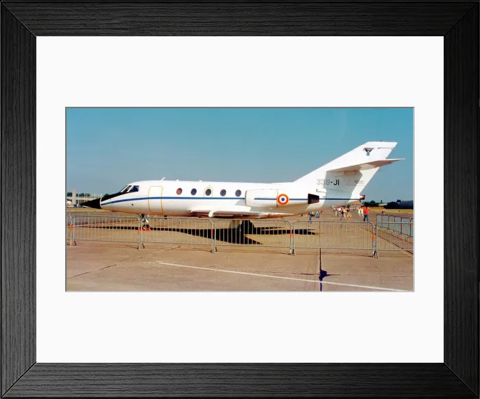 Framed Print : Dassault Falcon 20F 483 - 339-JI Framed Print : Dassault Falcon 20F 483 - 339-JI