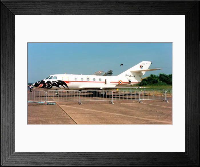 Framed Print : Dassault Falcon 20F 182 - F-UKJA Framed Print : Dassault Falcon 20F 182 - F-UKJA