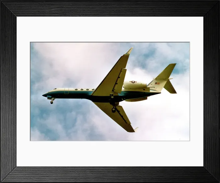 Framed Print : Gulfstream Aerospace C-37A 01-0076 Framed Print : Gulfstream Aerospace C-37A 01-0076