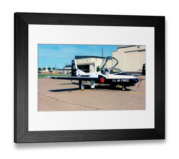 Framed Print : Cessna T-37B 64-13470 Framed Print : Cessna T-37B 64-13470