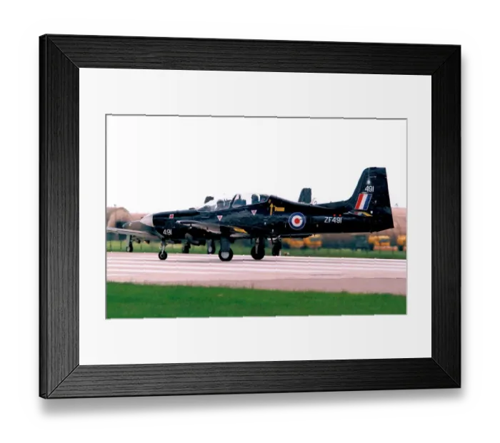 Framed Print : Short Tucano T. 1 ZF491 Framed Print : Short Tucano T. 1 ZF491