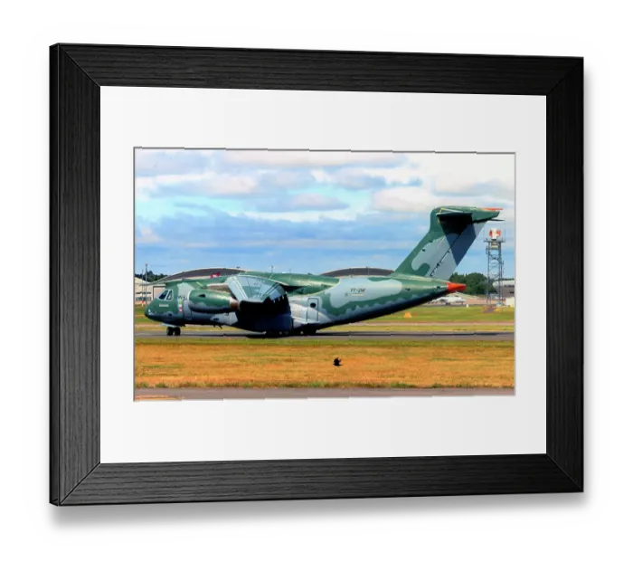 Framed Print : Embraer KC-390 PT-ZNF Framed Print : Embraer KC-390 PT-ZNF