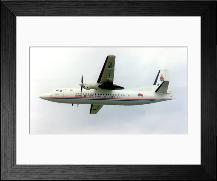 Framed Print : Fokker 50 U-05 Framed Print : Fokker 50 U-05