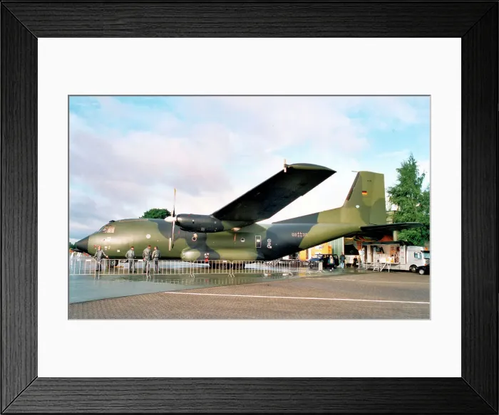 Framed Print : Transall C-160D 50+35 Framed Print : Transall C-160D 50+35