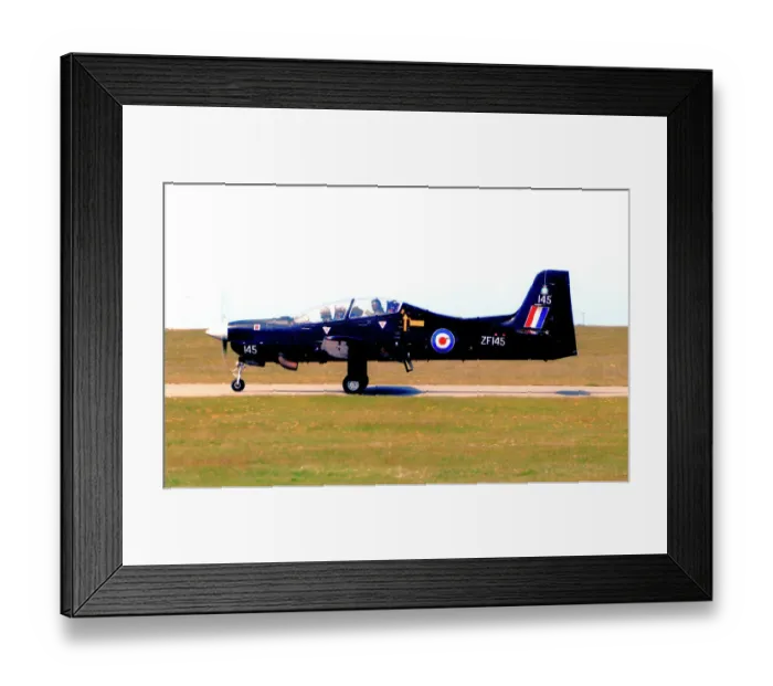 Framed Print : Short Tucano T. 1 ZF145 Framed Print : Short Tucano T. 1 ZF145