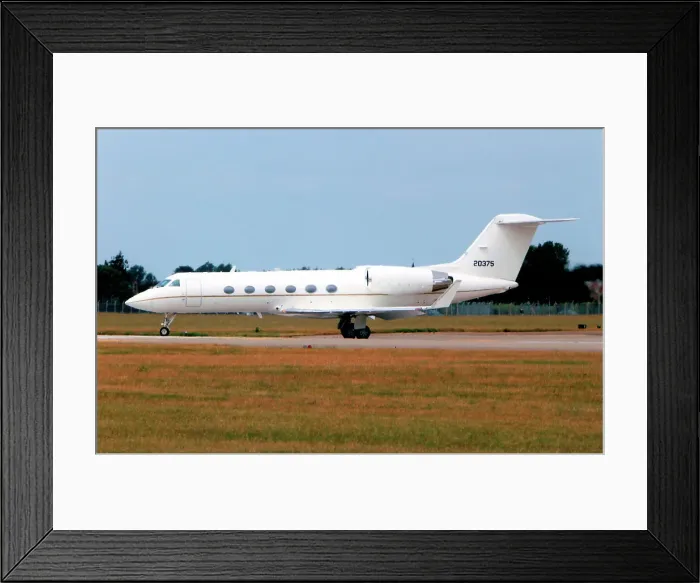 Framed Print : Gulfstream C-20H 92-0375 Framed Print : Gulfstream C-20H 92-0375