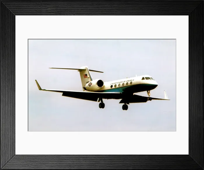 Framed Print : Gulfstream Aerospace C-37A 01-0030 Framed Print : Gulfstream Aerospace C-37A 01-0030