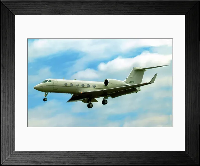 Framed Print : Gulfstream C-20H 92-0375 Framed Print : Gulfstream C-20H 92-0375